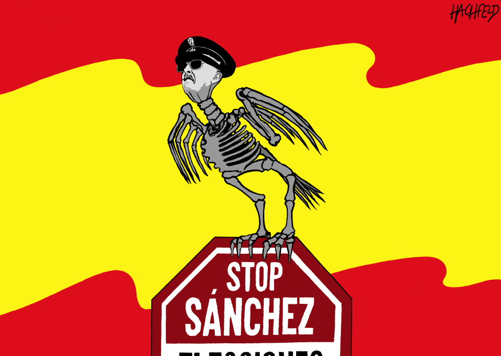 rightwing Spain demonstrates