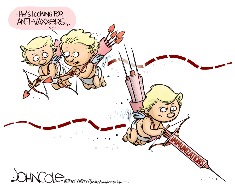  ANTIVAXXER VALENTINE'S DAY by John Cole