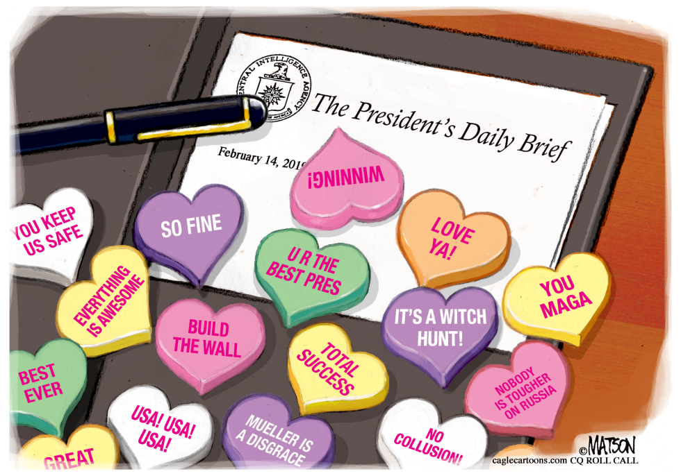  VALENTINE PRESIDENTIAL DAILY BRIEF by RJ Matson