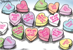 CANDY HEARTS by Joe Heller