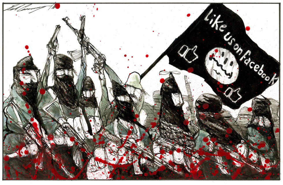  ISIS ON FACEBOOK by Dale Cummings