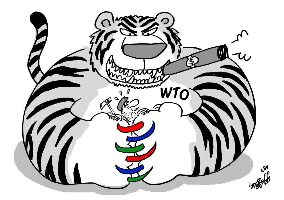  CLAWS OF WTO by Stephane Peray