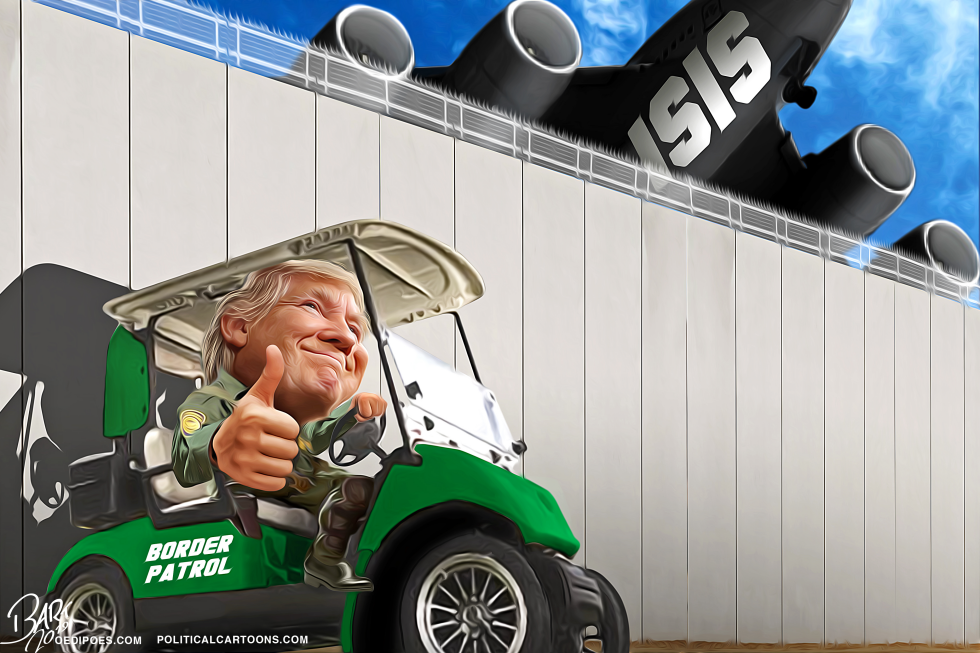 Safety First - Trump - the wall and ISIS