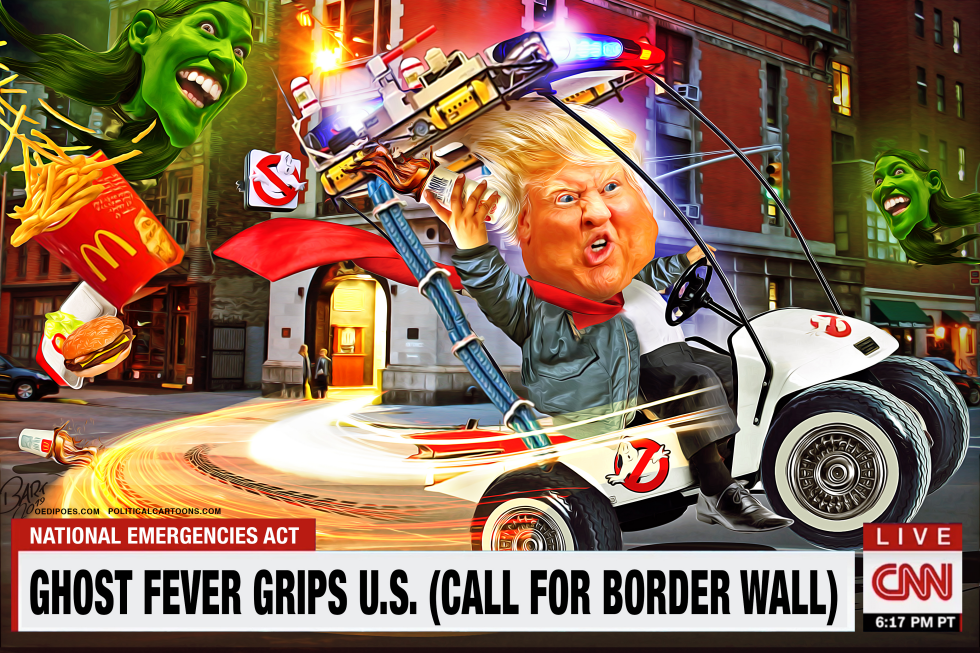 Ghostbuster Trump and AOC