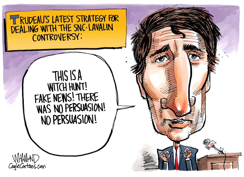 CANADA Justin's Excuse Du Jour