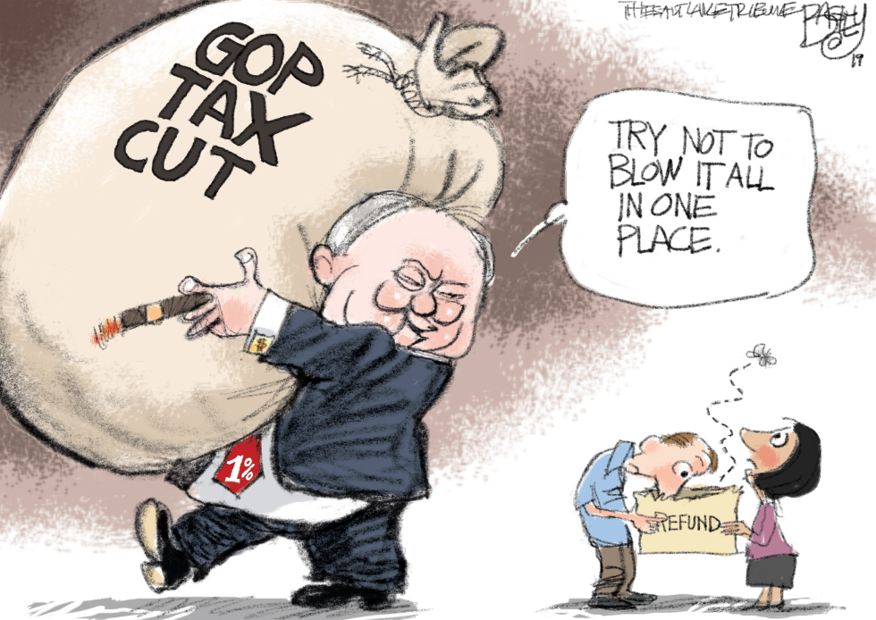  TAX REFUND by Pat Bagley