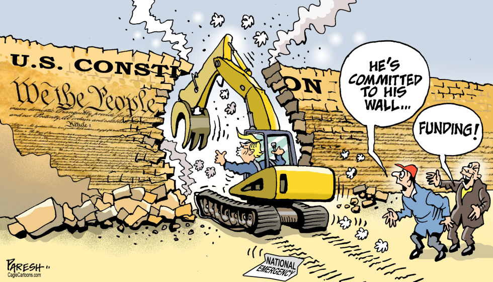 Trump emergency for wall