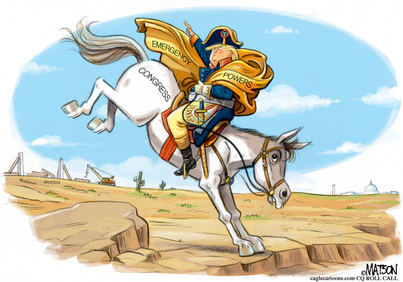 Emperor Trump Rides Bucking Congress