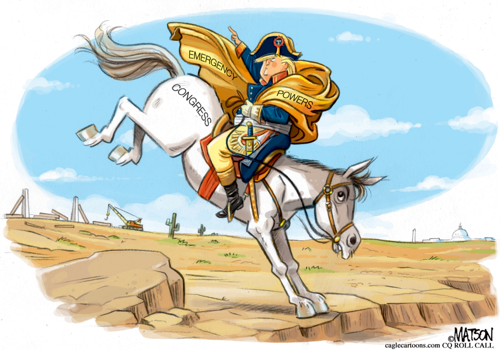 Emperor Trump Rides Bucking Congress