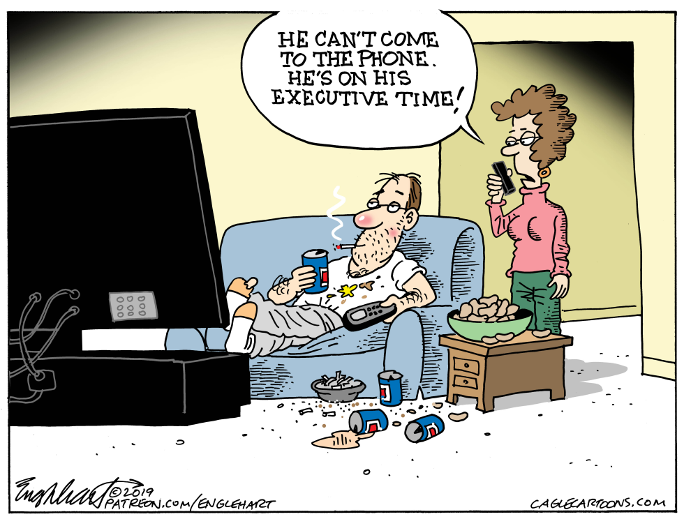  EXECUTIVE TIME by Bob Englehart