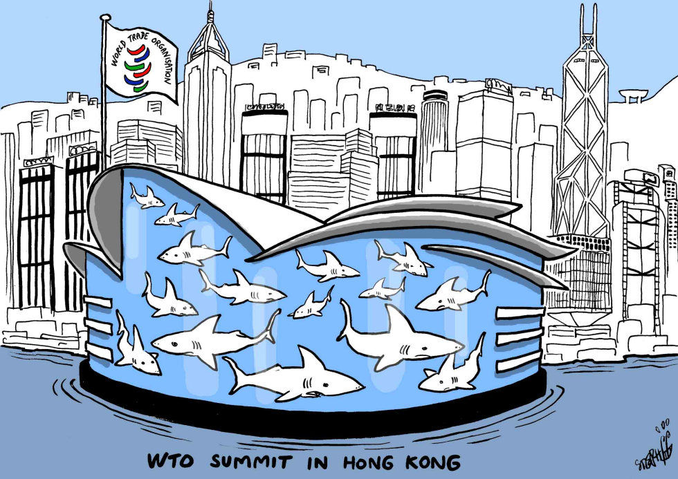 WTO fish tank