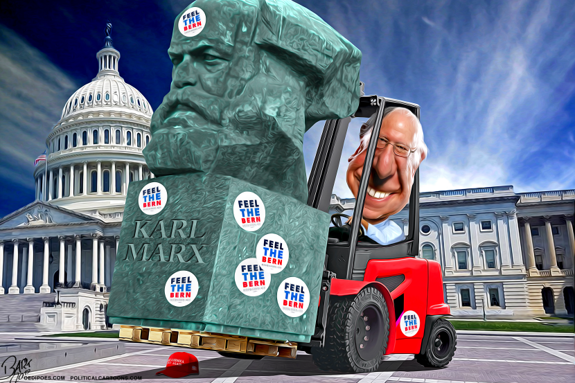 Bernie Sanders and Karl Marx
