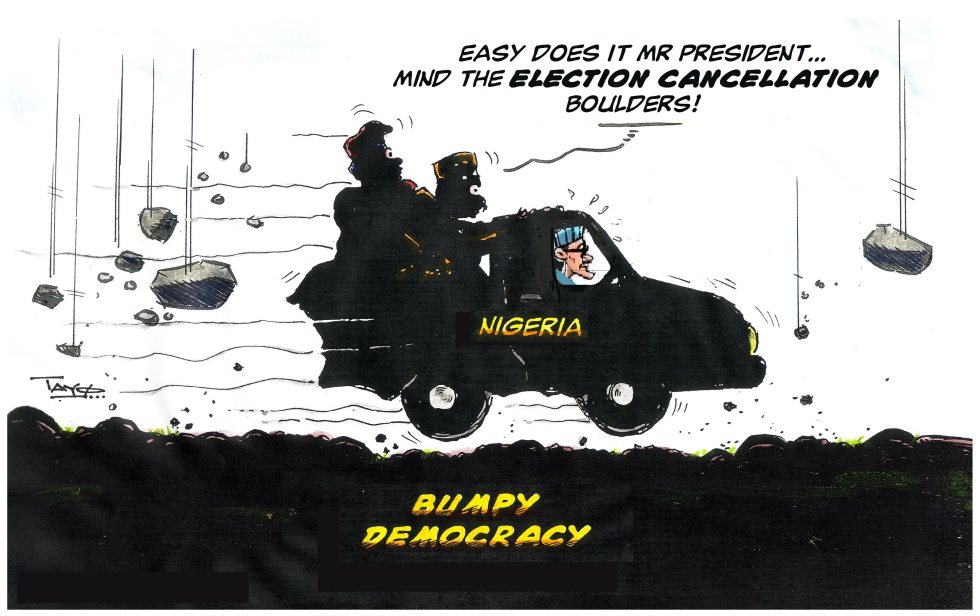 Bumpy Democracy