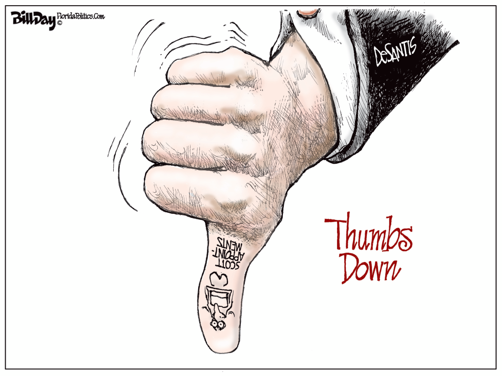 DeSantis Thumbs Down FLORIDA