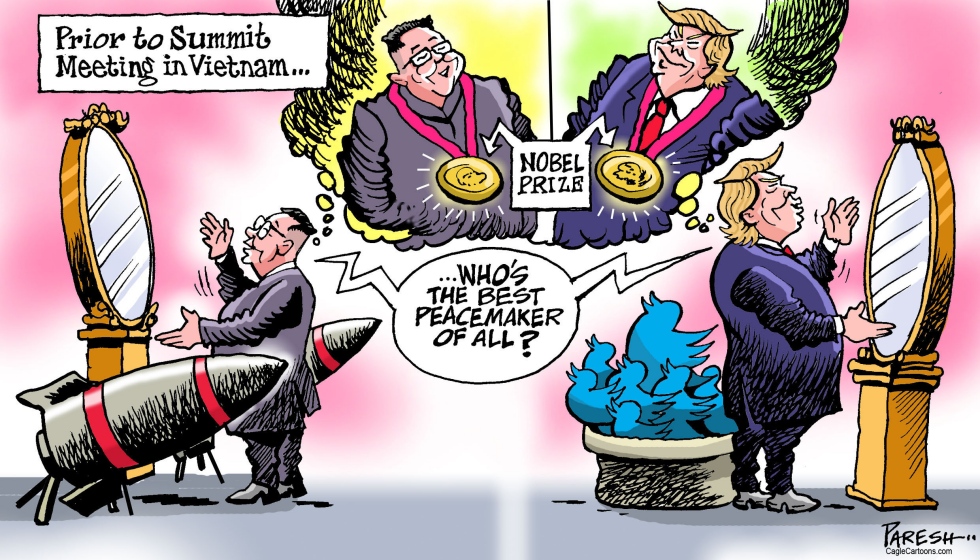 Trump-Kim Nobel prize