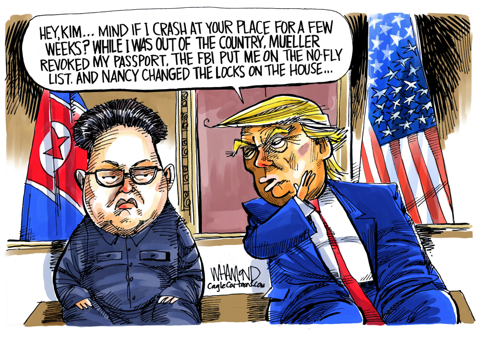  TRUMP AND JUNGUN SUMMIT EXTENDED by Dave Whamond