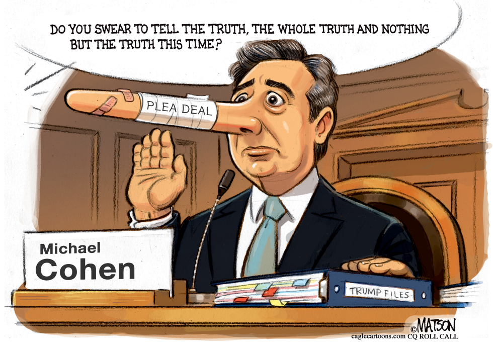 Michael Cohen Swears To Tell The Truth
