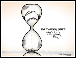 BASEBALL PITCH CLOCK by J.D. Crowe