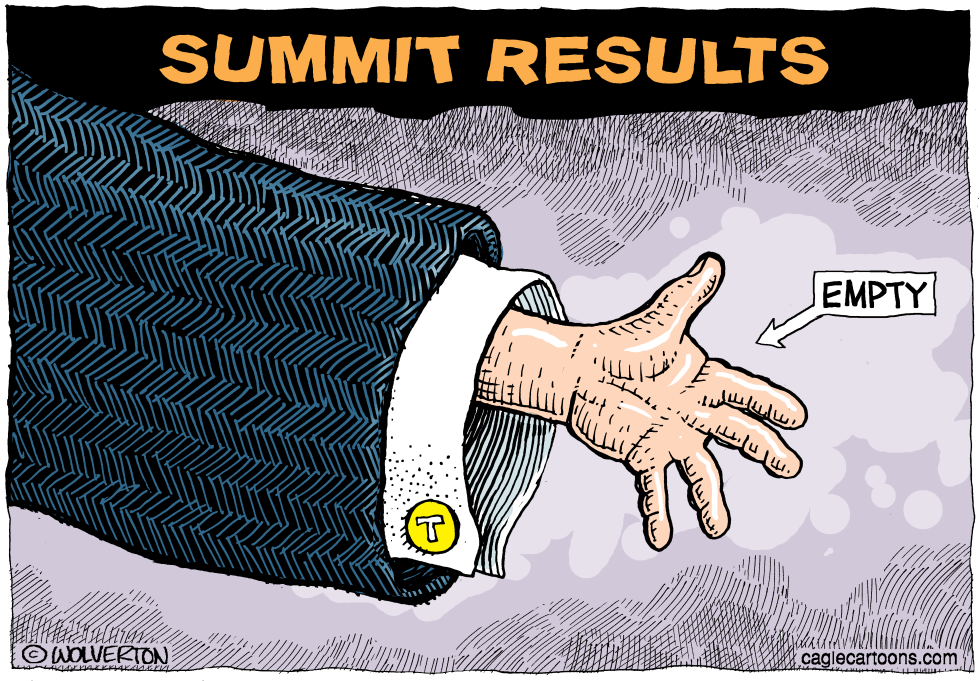 Back from Summit Empty Handed