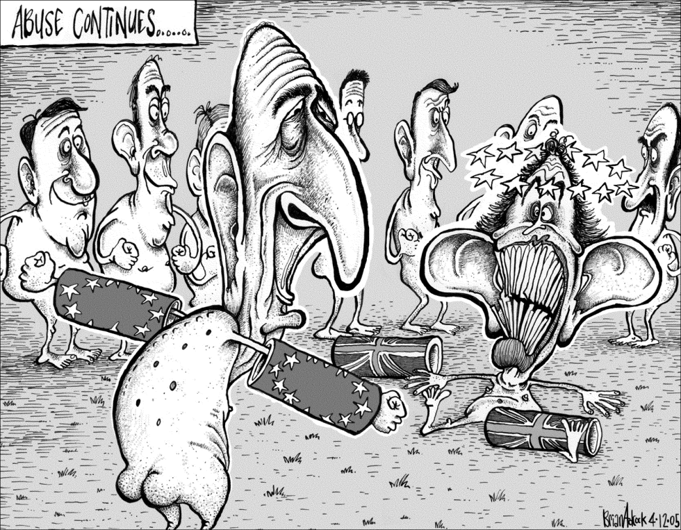 Tony Blair Battered by EU Leaders