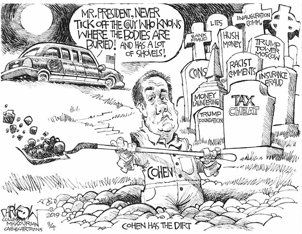 Cohen has the dirt