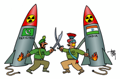 INDIA AND PAKISTAN by Arend Van Dam