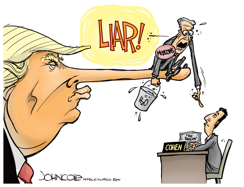 Meadows Cohen and Trump
