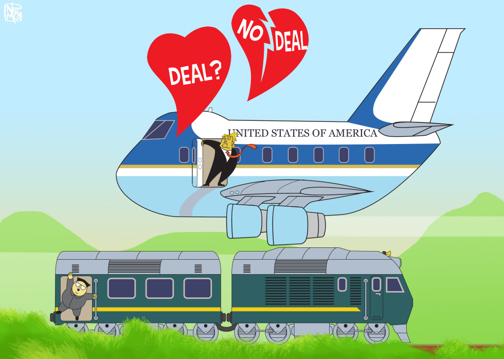 Donald Meets Kim in Vietnam