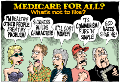MEDICARE FOR ALL by Monte Wolverton