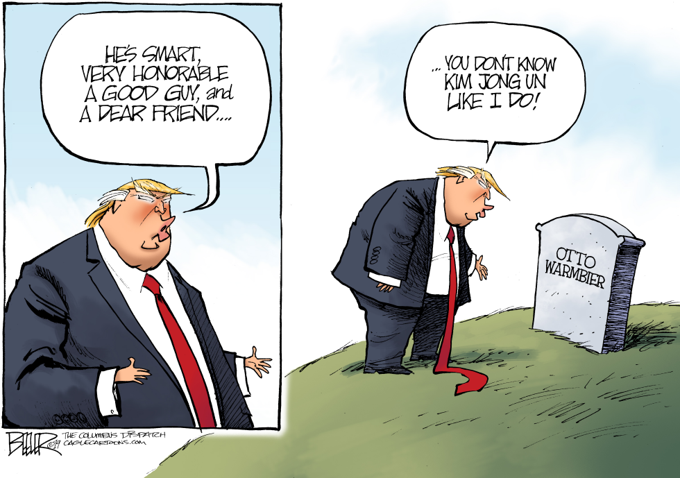 Trump and Otto Warmbier