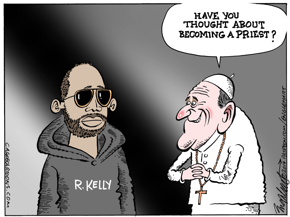  PRIEST CHILD ABUSERS by Bob Englehart