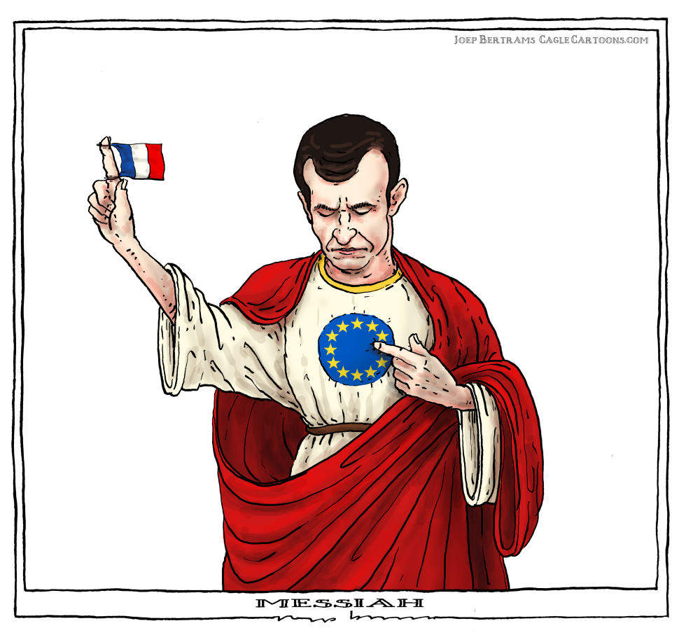  MESSIAH MACRON by Joep Bertrams