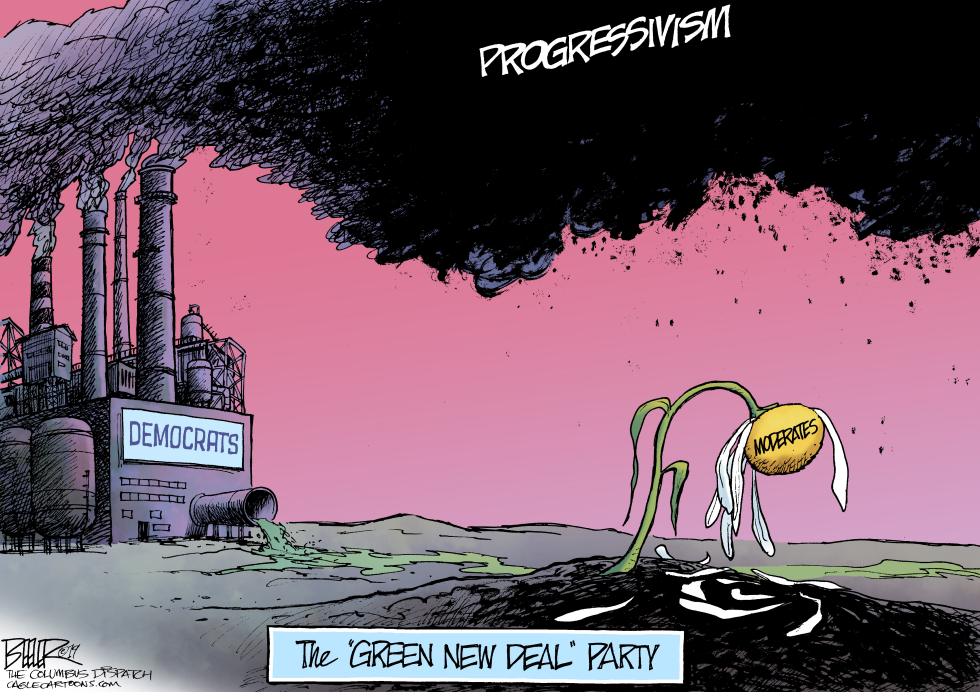  DEMOCRAT POLLUTION by Nate Beeler