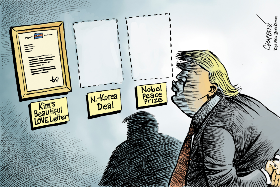  AFTER THE TRUMPKIM DEBACLE by Patrick Chappatte