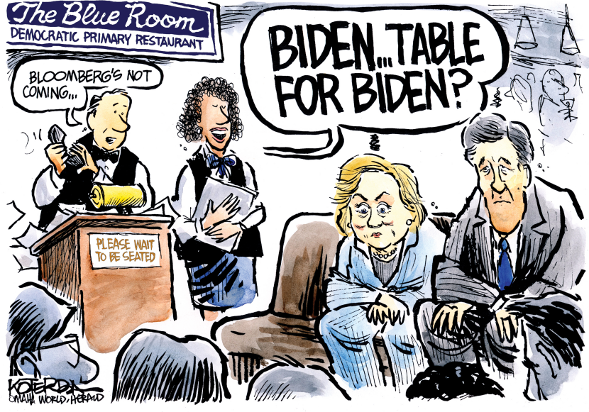 Democrats Taking Reservations