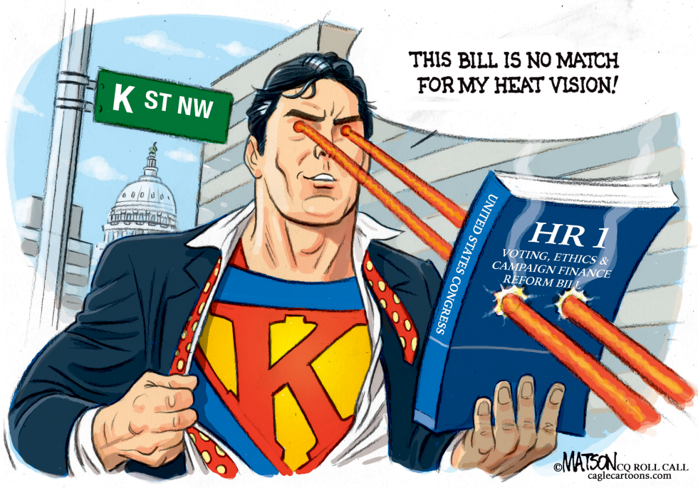 K Street Fights Ethics and Campaign Finance Reform Bill