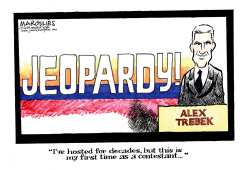 ALEX TREBEK by Jimmy Margulies
