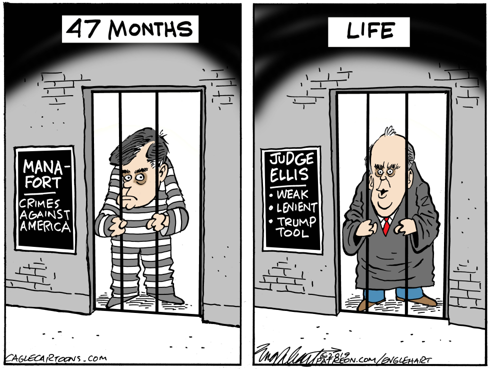  MANAFORT SENTENCE by Bob Englehart