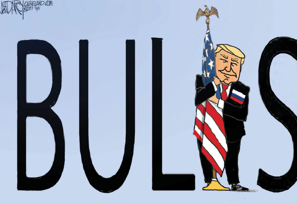 Trump flag hugging and cursing