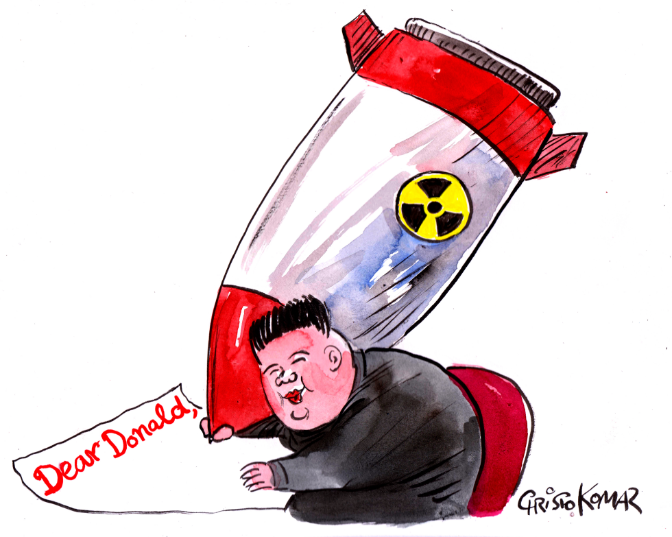 Dear Donald from Kim Jong Un