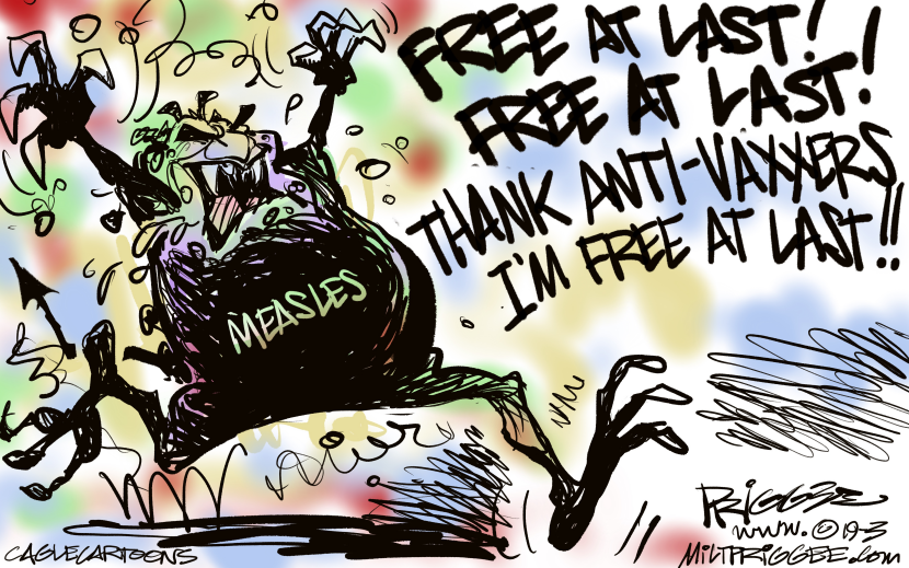 Measles on the loose