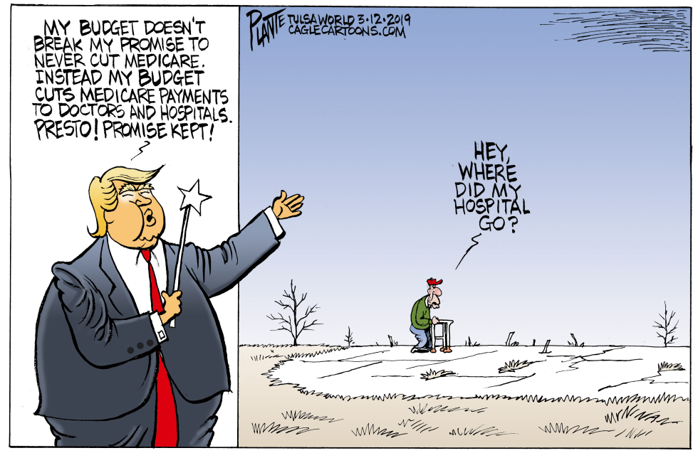 Trump keeps Medicare promise