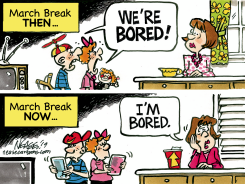 MARCH BREAK by Steve Nease