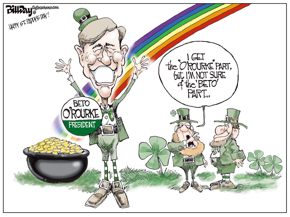  O'ROURKE ST PADDY'S DAY by Bill Day