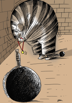 BALL AND CHAIN by Oguz Gurel