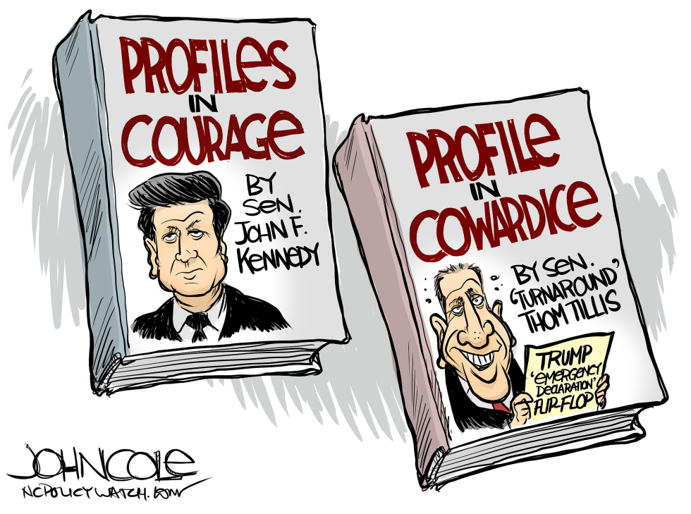 Thom Tillis Profile in Cowardice