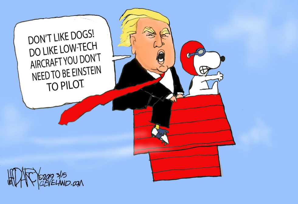 Trump on Airplane Tech