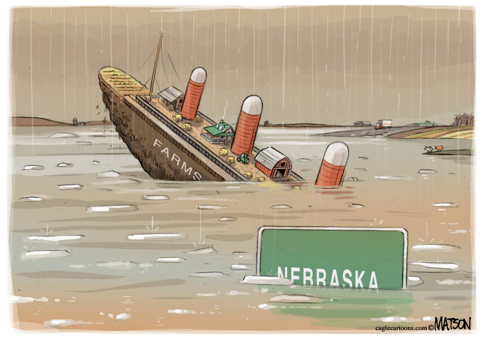  TITANIC FARM LOSSES FROM MIDWEST FLOODS by RJ Matson