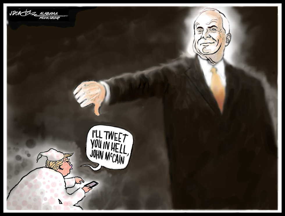 Trump VS McCain Ghost