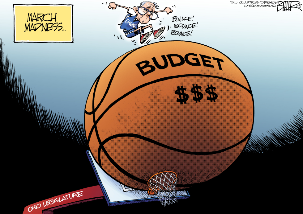  LOCAL OH DEWINE BUDGET by Nate Beeler